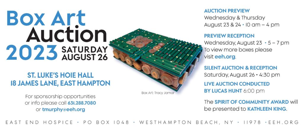 Box Art Auction | East End Hospice